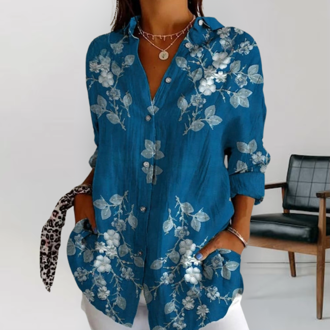 Blusa Estampada Floral Lucy