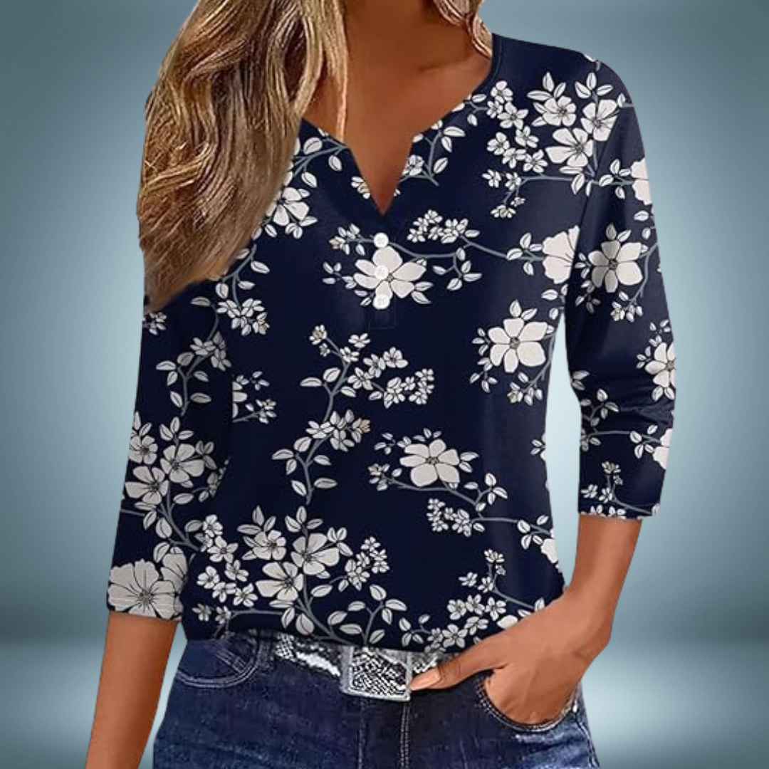 Blusa Casual Floral Lumy