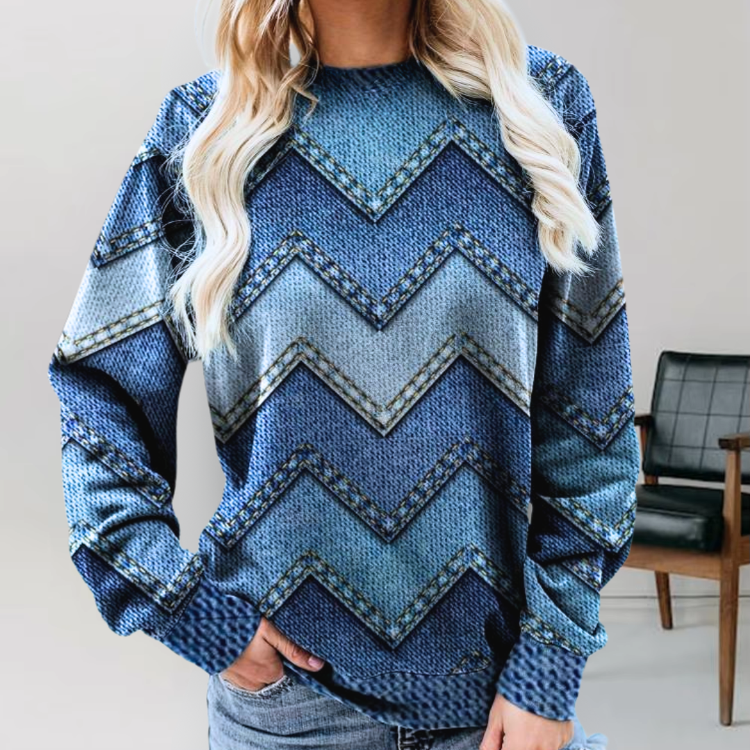 Sweater Vintage Geometric