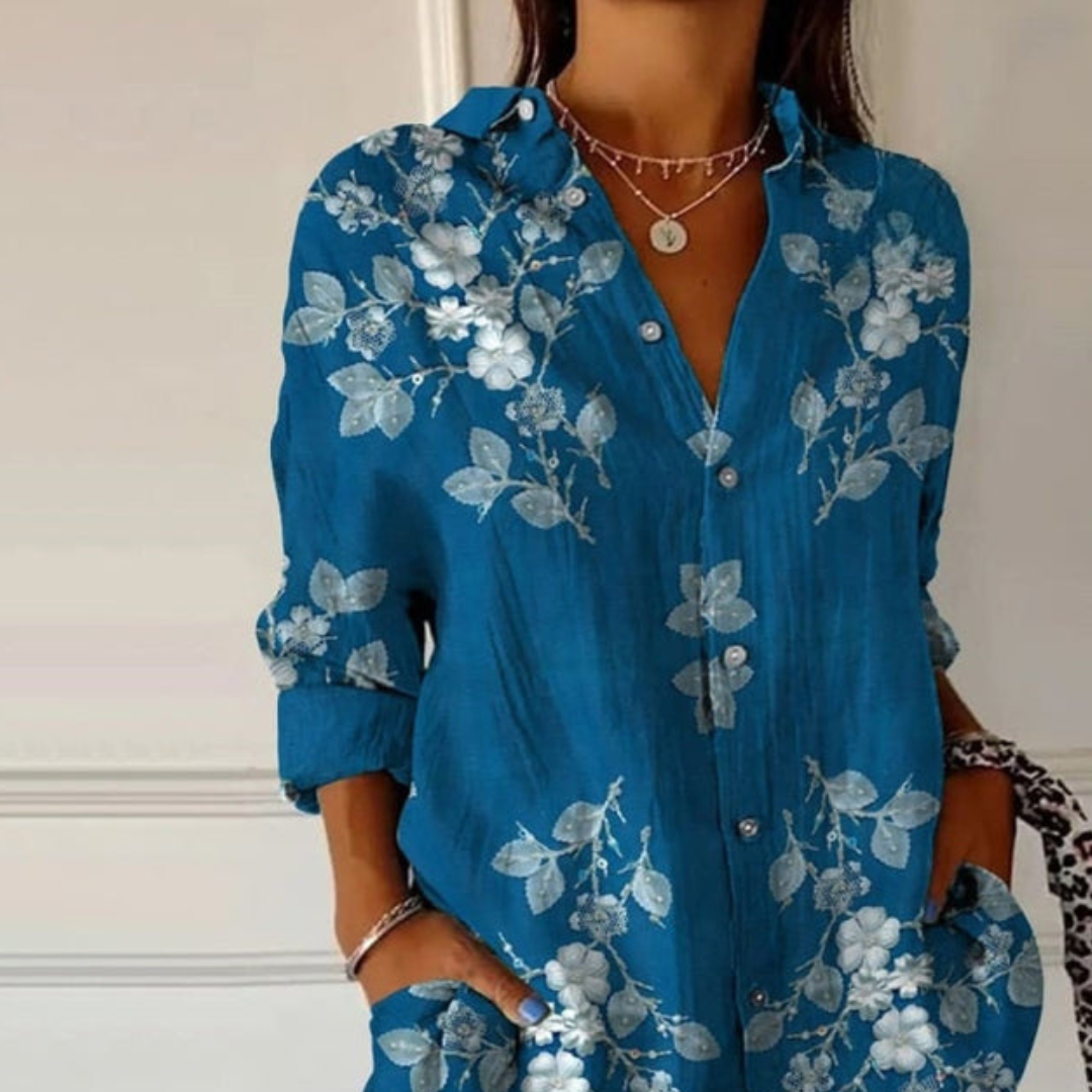 Blusa Estampada Floral Lucy