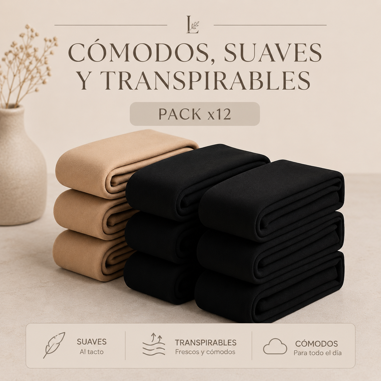 Medias termicas bajo cero 12 pack