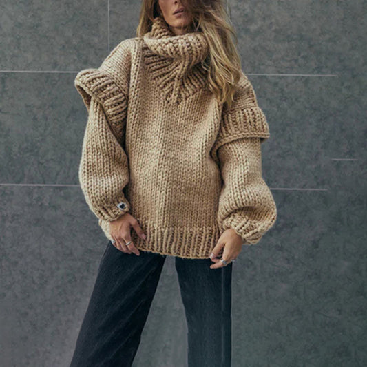 Sweater tejido a punto