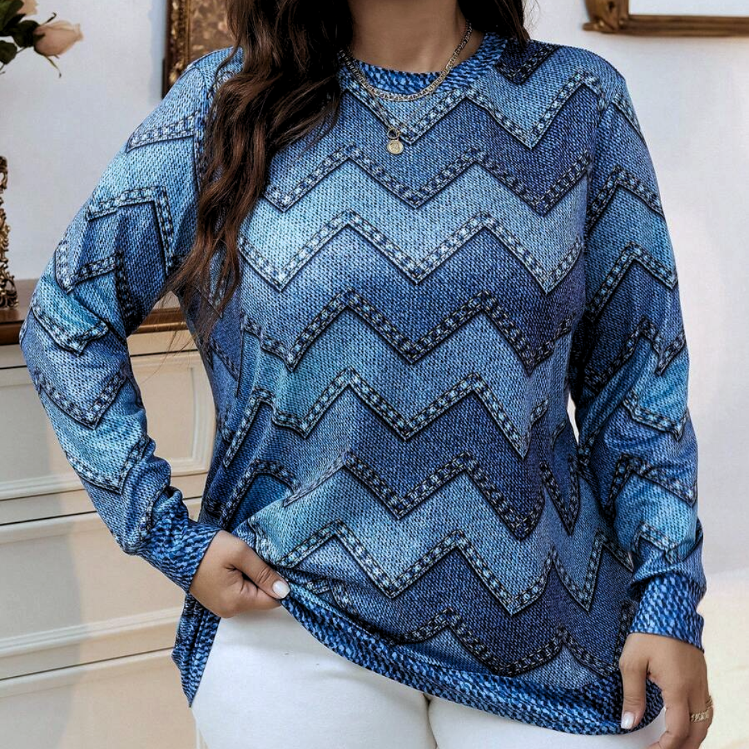 Sweater Vintage Geometric