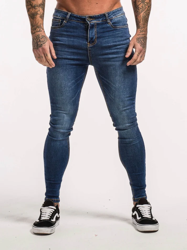 Jeans clasico azul