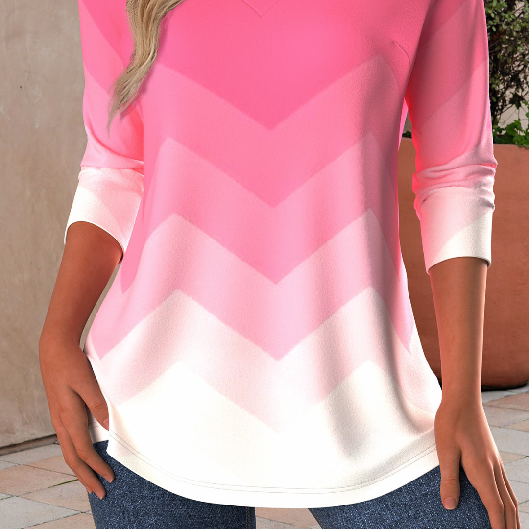 Blusa Casual Rose