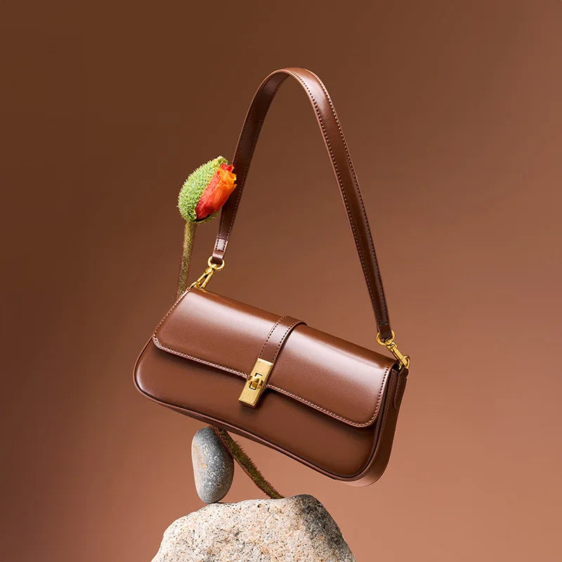 Cartera de cuero de hombro