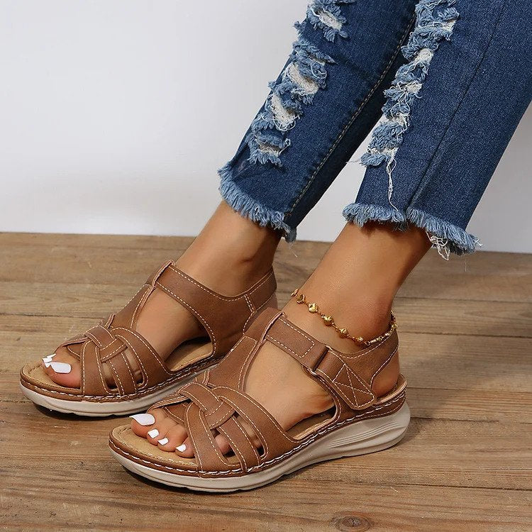 Sandalias de Cuero Vintage Kaia