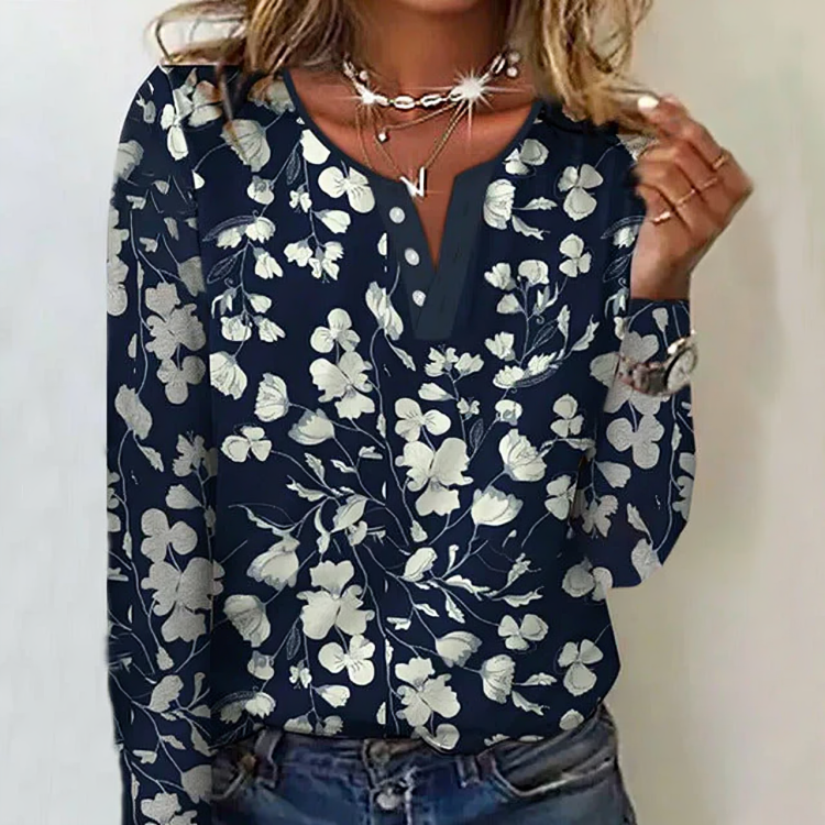 Blusa Casual Floral Lumy