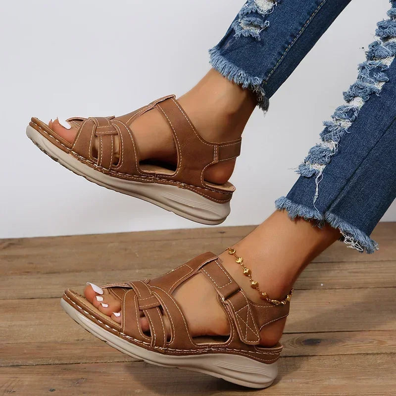 Sandalias de Cuero Vintage Kaia